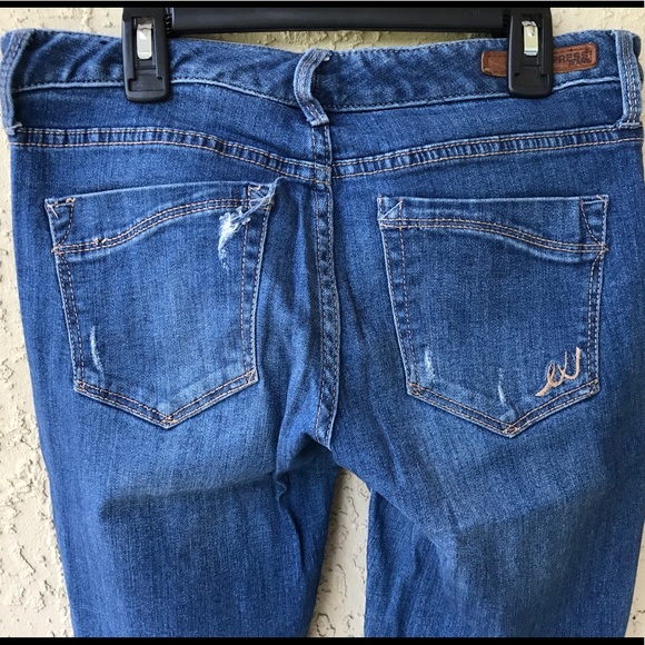 Express destroyed bootcut jeans - Picture 3 of 7